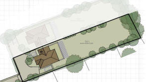Plot with PP for sale in Lacey Green photo
